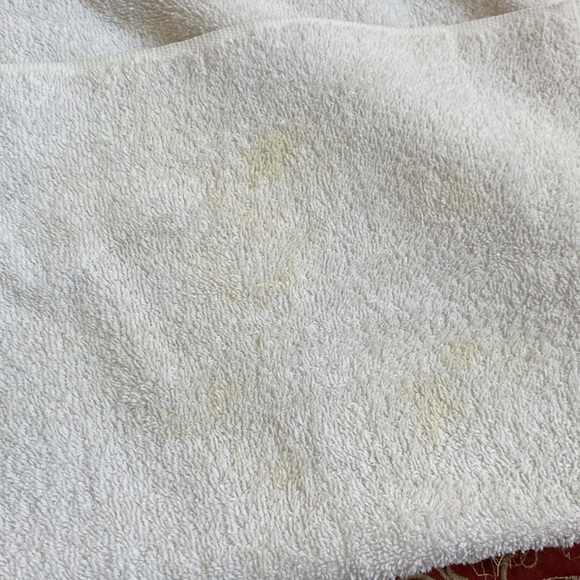 Martha Stewart white bath towel - Picture 3 of 4